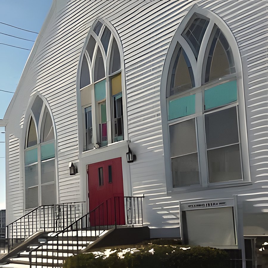 The Walters Memorial A.M.E. Zion Church building in Bridgeport’s South End